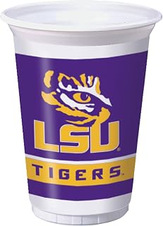 Creative Converting Party Supplies, 20 oz, Purple/Gold