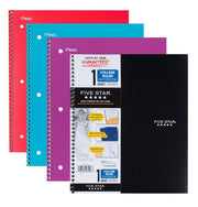 Wirebound Notebook by Five Star – 4 Pack, Assorted, Pack of 4, Model 06206