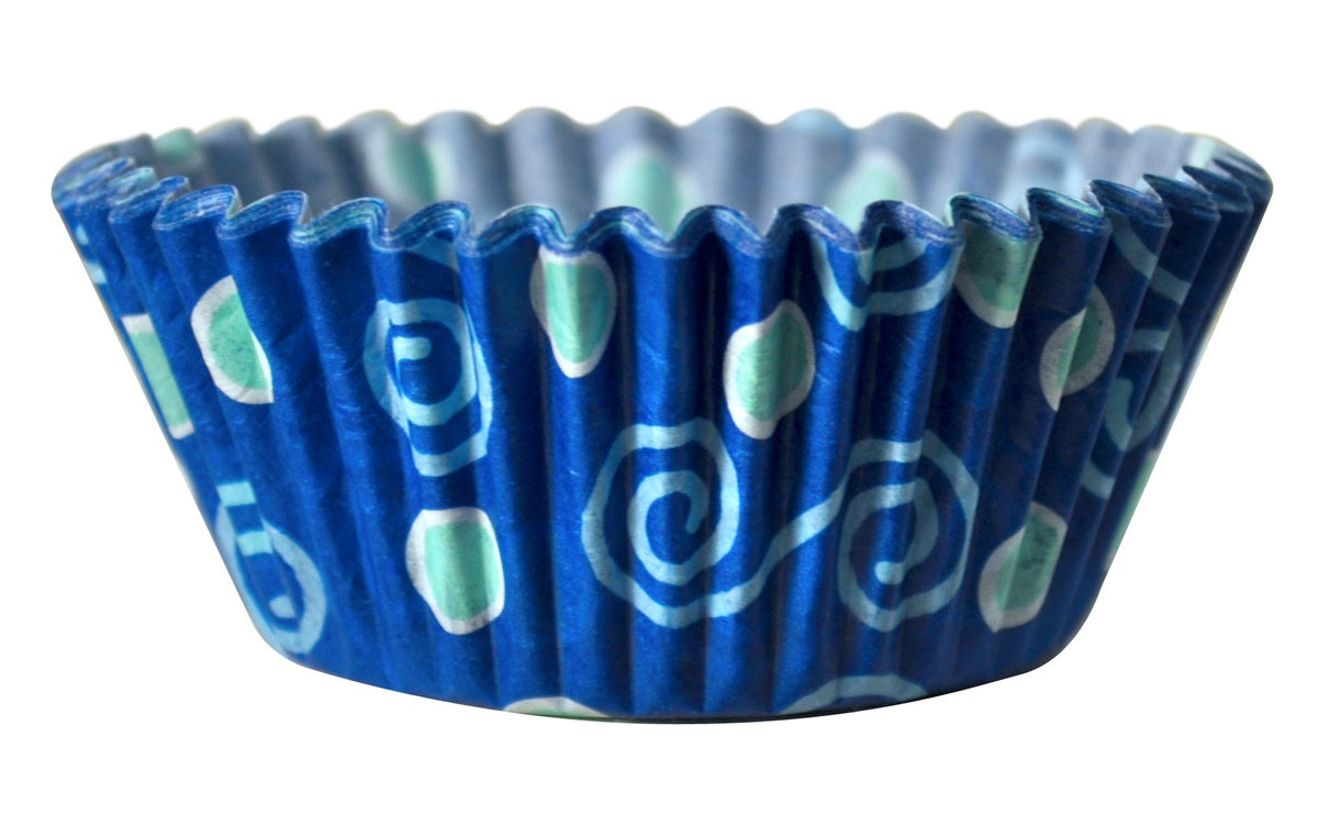 Party Assorted Patterns Paper Cupcake Liners by Reynolds – 2.5 inches, Paper, Assorted,White, Pack of 36