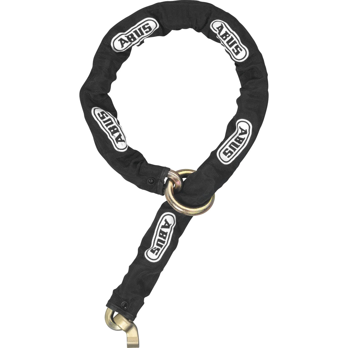 ABUS Chain, 2' Long, Black - 1/2"