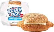 Advance Pierre Big Az Country Fried Chicken Sandwich with Cheese, 9.4 Ounce -- 8 per case.