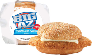 Big Az Country Fried Chicken Sandwich with Cheese by Advance Pierre – 9.4 Ounce (Pack of 8), Pack of 8
