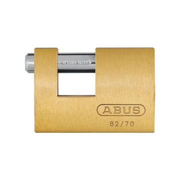 ABUS Keyed Padlock, Gold - 2 13/16"