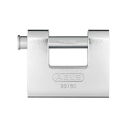 ABUS Keyed Padlock, Silver - 3 1/16"