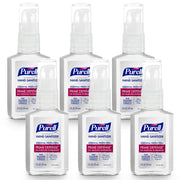 Prime Defense Hand Sanitizer Travel Size 6ct x 2 fl oz by Purell – 2 Fl Oz (Pack of 6), Clear, Pack of 6, Model 3299-04-EC