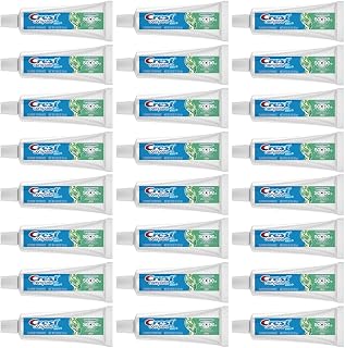 Crest Complete Whitening Scope Minty Toothpaste, Travel Size 0.85 Oz, (24g) - Pack of 24