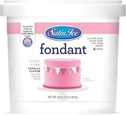 Satin Ice Fondant for Cake Decorating, Baby Pink (2 Pound)