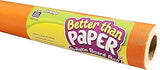 Teacher Created Resources Better Than Paper® Bulletin Board Roll, 4' x 12', Orange, Pack of 4