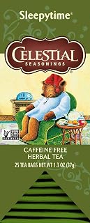 Celestial Seasonings Herbal Tea, Sleepytime, 25 Count (Pack of 6)