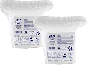 Purell® Hand Sanitizing Wipes Refills For High-Capacity Dispensers, Citrus Fragrance, 1,700 Wipes Per Pouch, Case Of 4 P