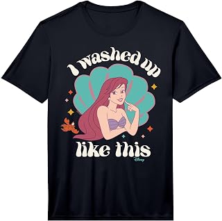 Disney Princess - Ariel I Washed Up Like This Performance T-Shirt
