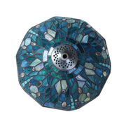 CH3T524GD12-TL1 Table Lamp by Chloe Lighting – exact color of each glass piece may vary due to each piece being hand-crafted