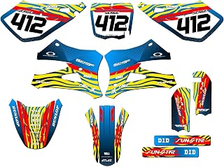 10-20 KING/FWE CX 50 TIGRE Red Complete Kit With Rider I.D. Compatible with Cobra | Senge Graphics Inc