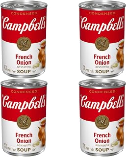 Campbell's Condensed French Onion Soup, 10.5 oz Can (Pack of 4)