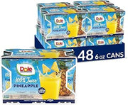 Dole Pineapple Juice, 6 Fl Oz, Pack of 6