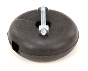 Bumper Ball Stop RR by Fisher – Metal, Black, Model 2980-R027
