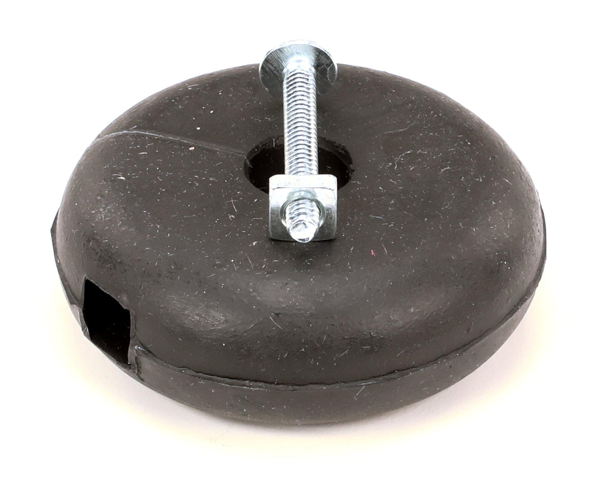 Bumper Ball Stop RR by Fisher – Metal, Black, Model 2980-R027