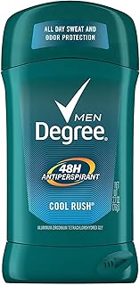 Degree Men Dry Protection Antiperspirant Deodorant Cool Rush 2.7 oz (Pack of 11)