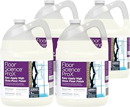 Diversey Floor Science ProX Easy Apply High Gloss Finish, 1 gal, 4 Pack
