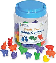 Learning Resources Friendly Farm Animal Counters