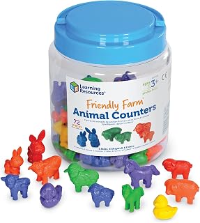 Learning Resources Friendly Farm Animal Counters
