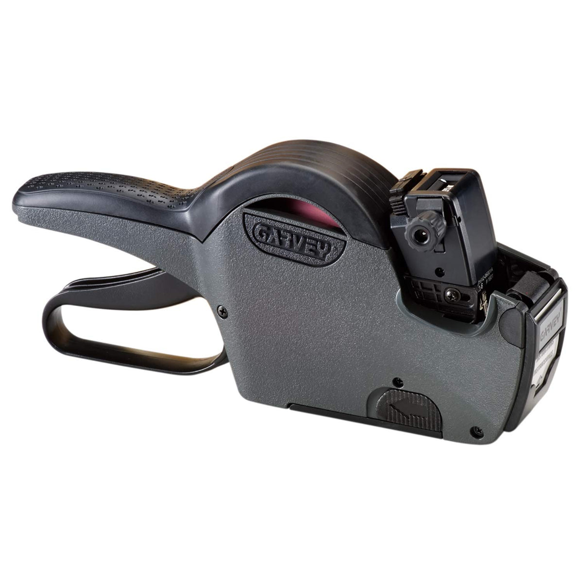 Products G Series 1 Line Labeler with 18 x 12 mm Labels () by GARVEY – 18 x 12 mm, Plastic, Charcoal, Model G1812-06001