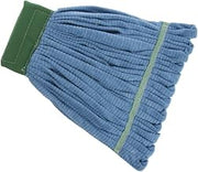 HUBERT Microfiber Mop Head with 7" Headband Blue, Set of 3