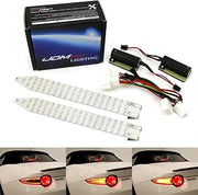iJDMTOY 54-SMD Amber Full LED Sequential Dynamic Flash Turn Signal Lighting Kit Compatible With 2016-up Mazda MX-5 ND Taillamps
