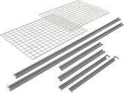 Global Industrial Additional Level For 96"W x 24"D High Capacity Rack Wire Deck, Gray