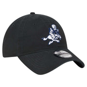 Men's Black Dallas Cowboys Main 9TWENTY Adjustable Hat by New Era – Cotton, Dallas Cowboys, Black, Model Nfl Main 9twenty Blk