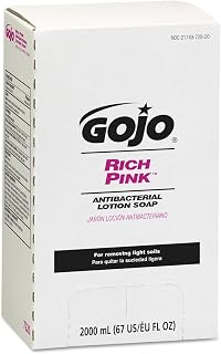 GOJO PRO TDX RICH PINK Antibacterial Lotion Soap Refill, 2000 mL - 7220-04