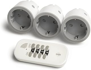 intertechno Adaptor Plug Set ITI-14, White, On/Off, 2300 Watt