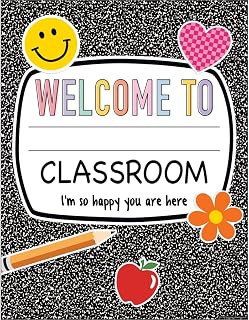 Teacher Created Resources Cool for School Composition Welcome Chart
