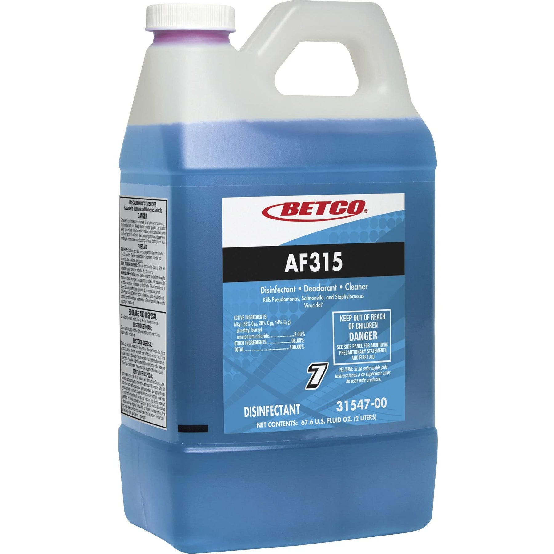 Betco AF315 Disinfectant - Deodorant - Cleaner FastDraw