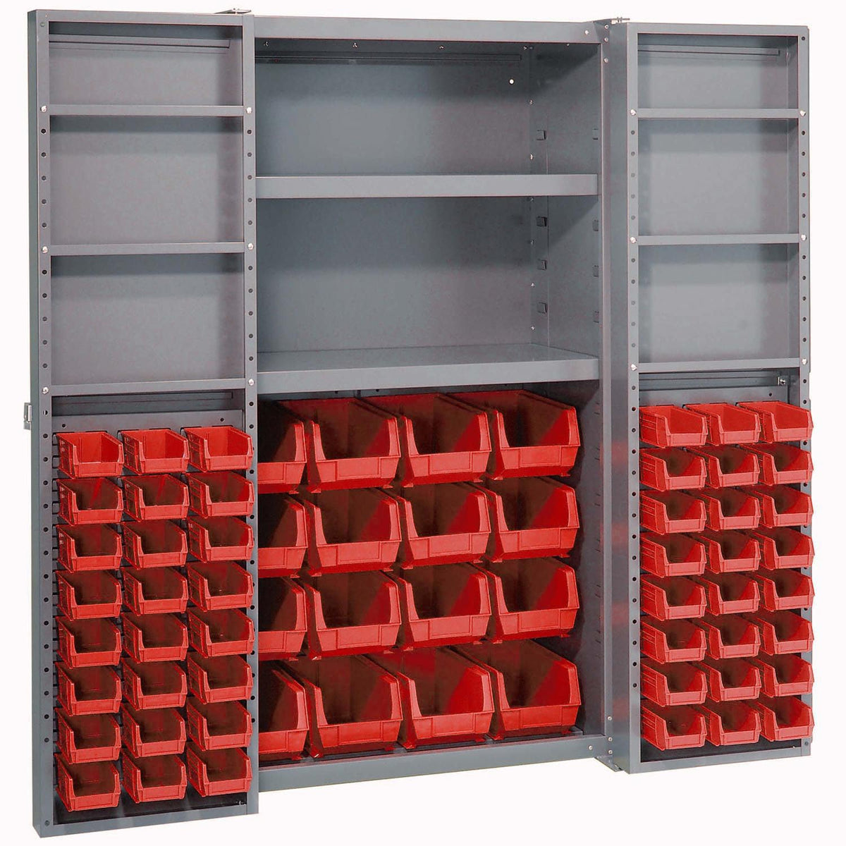 Global Industrial Red / Industrial / 1 Storage Cabinets