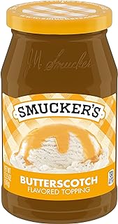 Smucker's Butterscotch Flavored Topping, 12.25 Ounces (Pack of 6)