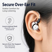 IEM Earbuds by TRNzod – With Mic, Metal, Silver, Model TRN Conch