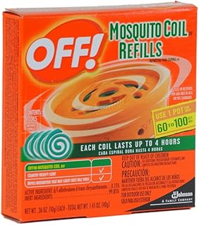 SC Johnson S C Johnson OFF Country Fresh Scent Mosquito Coil Refill, 6 refills (net wt. 2.118 oz )