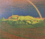 XcBAIHOUD Famous Figure Painting Famous Paintings l'arcobaleno di Karl Nordstrom for Office Home Decoration 60x90cm