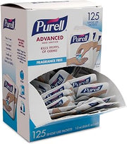 Purell Personals Hand Sanitizer Gel Travel Packets 125ct - 9620-12-125EC