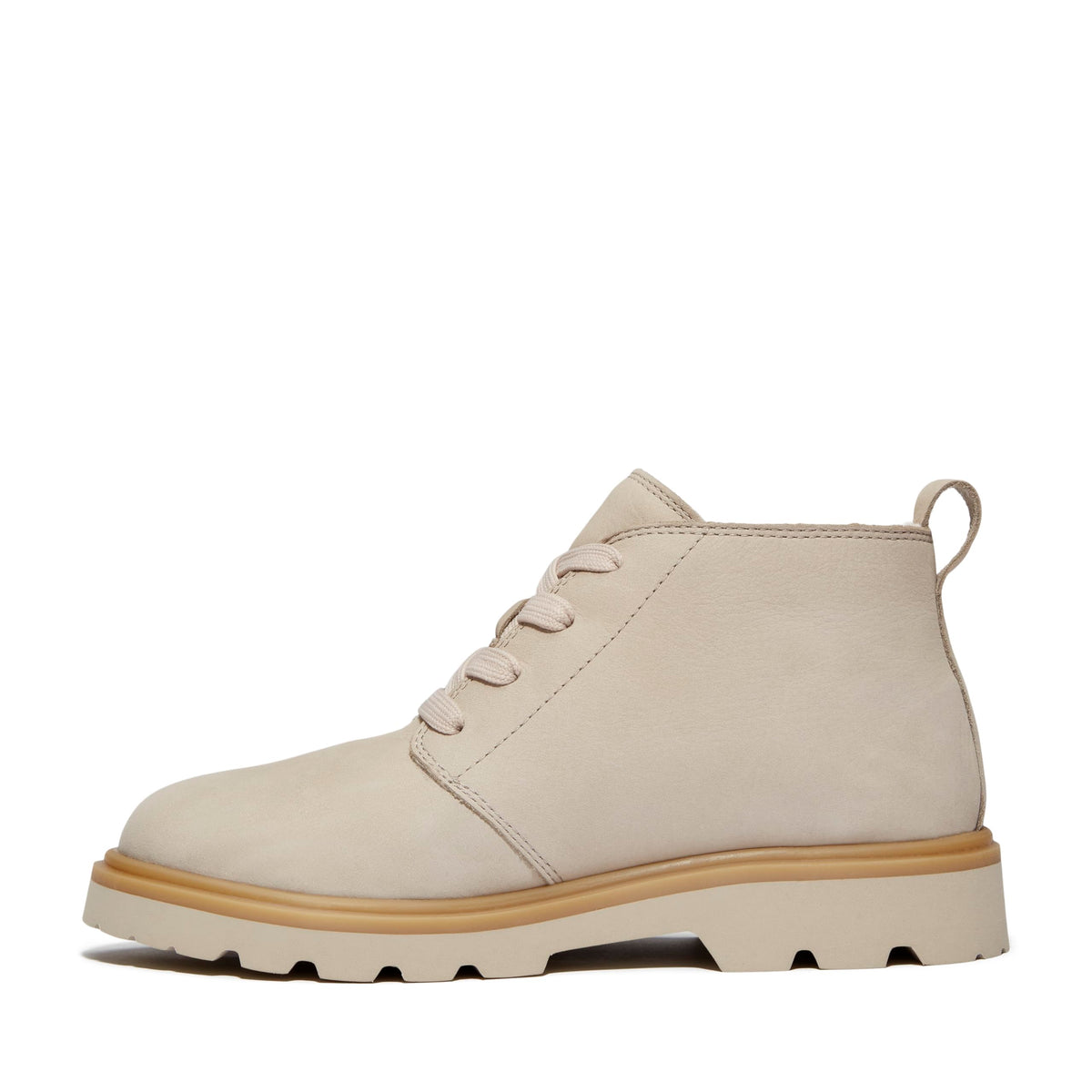 Women's Rowan Way MID WARM LINED CHUKKA BOOT by Timberland – 9, Leather, Rubber, Light Taupe Nubuck