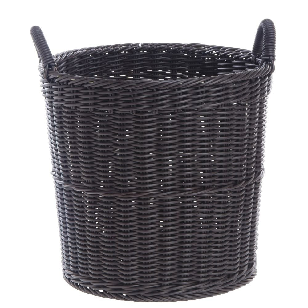 HUBERT 14"Diax18"H / Brown / Modern Display Baskets