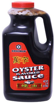 Oyster Flavored Sauce Red Label by Kikkoman – 80 Ounce (Pack of 1)
