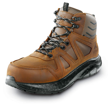 Mens 6 Brown Ridgway MaxTRAX Steel Toe Waterproof SRO Boot 10.0 M by SR Max – 10, Brown