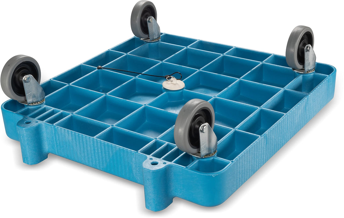 Polypropylene Warewashing Rack Dolly by Carlisle FoodService Products – Polypropylene, Blue, Model C223614
