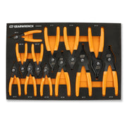 GEARWRENCH 12 Piece Foam Tray / 1 Snap-Ring Pliers