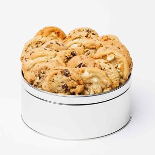 Christie Cookie Co. Christie Cookies, Gourmet Cookies, 18 Cookies in Silver Tin