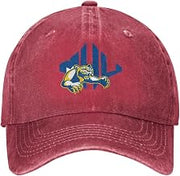Mars Hill University Logo University Logo Hat Baseball Cap Red
