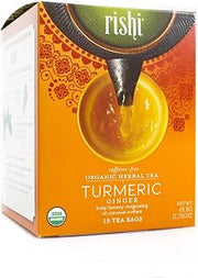 Rishi Tea Tea,Og2,Turmeric Ginger