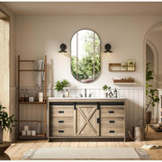 Austin Bathroom Vanity Natural Oak by Lighting Design – Engineered Wood, Natural Oak, Model VF90560NT